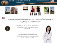 Screenshot of healthcaredepartmentcalifornia.com