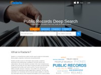 Desktop screenshot for radaris.com