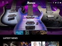 Desktop screenshot for ibanez.com