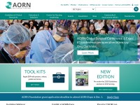 Desktop screenshot for aorn.org