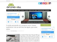 Desktop screenshot for andro4all.com