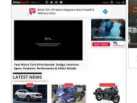 Desktop screenshot for drivespark.com