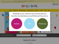Desktop screenshot for roalddahl.com