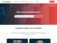 Desktop screenshot for intention.nl
