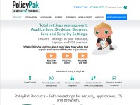 Desktop screenshot for policypak.com
