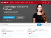 Desktop screenshot for loopia.se