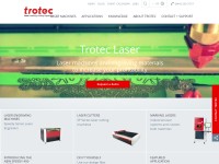 Desktop screenshot for troteclaser.com