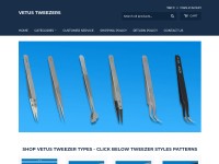 Desktop screenshot for vetustweezers.com