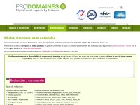 Desktop screenshot for prodomaines.com