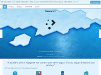 Desktop screenshot for kde.org