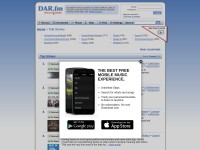 Desktop screenshot for dar.fm