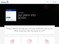 Desktop screenshot for merrill.com
