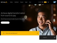 Desktop screenshot for ariba.com