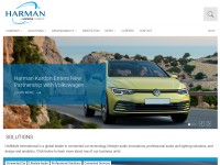 Desktop screenshot for harman.com
