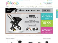 Desktop screenshot for pishposhbaby.com