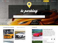 Desktop screenshot for leparking.be