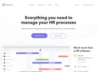 Desktop screenshot for factorialhr.com