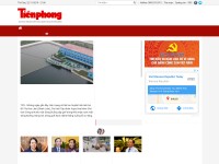 Desktop screenshot for tienphong.vn