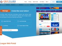 Desktop screenshot for cricclubs.com