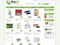 Desktop screenshot for priz24.de