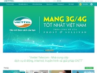 Desktop screenshot for viettel.vn