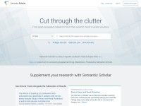 Desktop screenshot for semanticscholar.org