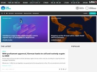 Desktop screenshot for theblockcrypto.com