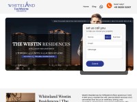 Desktop screenshot for whiteland-westinresidences.com
