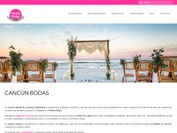 Desktop screenshot for cancunbodas.com