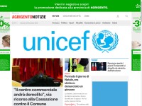 Desktop screenshot for agrigentonotizie.it