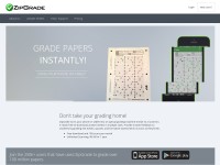 Desktop screenshot for zipgrade.com