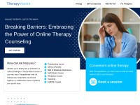 Desktop screenshot for therapymantra.in