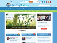 Desktop screenshot for readingrockets.org