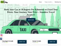 Desktop screenshot for greencabs.in