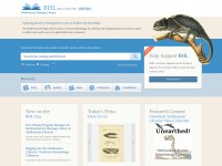 Desktop screenshot for biodiversitylibrary.org