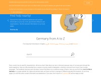 Desktop screenshot for handbookgermany.de