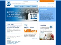 Desktop screenshot for nsf.org