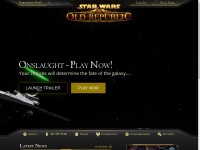 Desktop screenshot for swtor.com