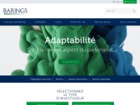 Desktop screenshot for barings.com