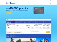 Desktop screenshot for southwest.com