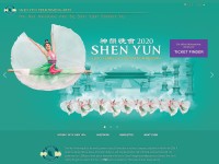 Desktop screenshot for shenyun.com