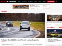 Desktop screenshot for motorauthority.com