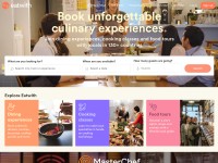 Desktop screenshot for eatwith.com