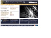 Desktop screenshot for wvlegislature.gov