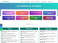 Desktop screenshot for sarkarijobpatr.in