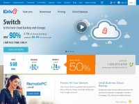 Desktop screenshot for idrive.com