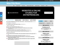 Desktop screenshot for mancitynews.com