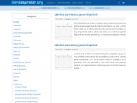 Desktop screenshot for paraimprimir.org