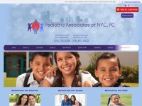 Desktop screenshot for pediatricassociatesnyc.com