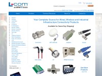 Desktop screenshot for l-com.com